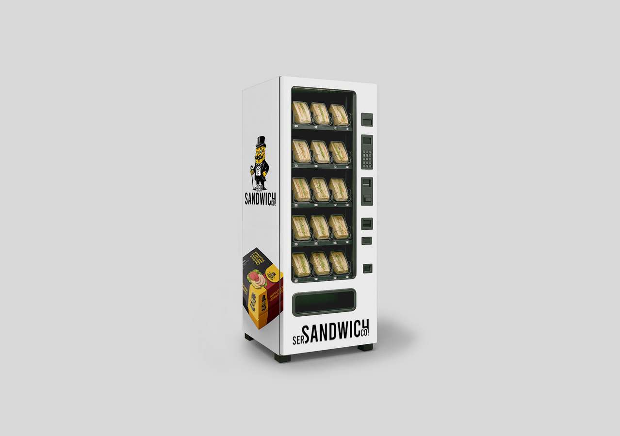 Kanapki Ser Sandwich w automacie vendingowym